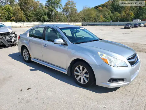 2012 Subaru Legacy 2.5I VIN 4S3BMBA62C3019681 фото 4
