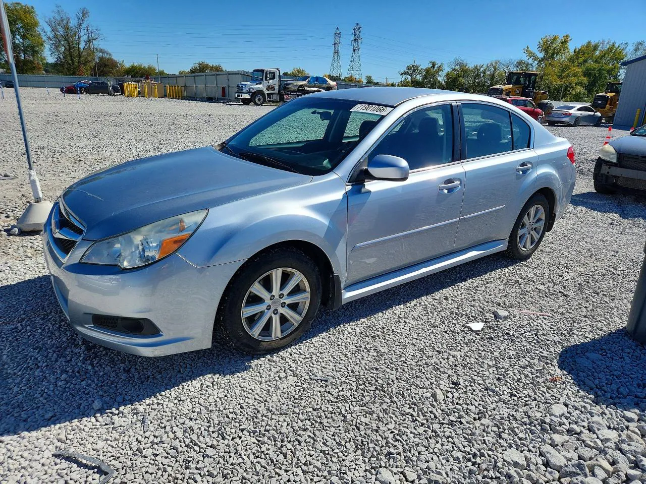 2012 Subaru Legacy 2.5I Premium VIN 4S3BMBC61C3013402 фото 1