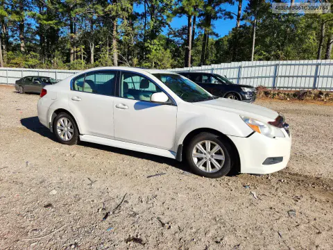 2012 Subaru Legacy 2.5I Premium VIN 4S3BMBG61C3009764 фото 4