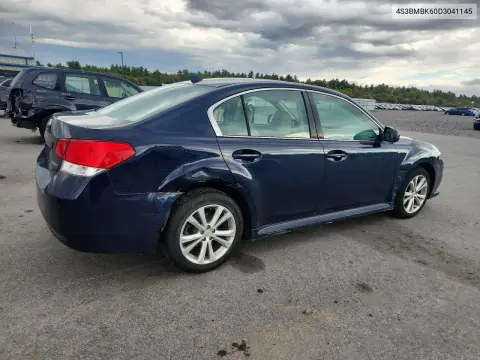 2013 Subaru Legacy 2.5I Limited VIN 4S3BMBK60D3041145 фото 3