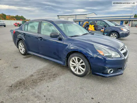 2013 Subaru Legacy 2.5I Limited VIN 4S3BMBK60D3041145 фото 4