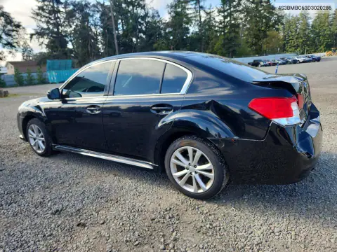 2013 Subaru Legacy 2.5I Premium VIN 4S3BMBC63D3020286 фото 2