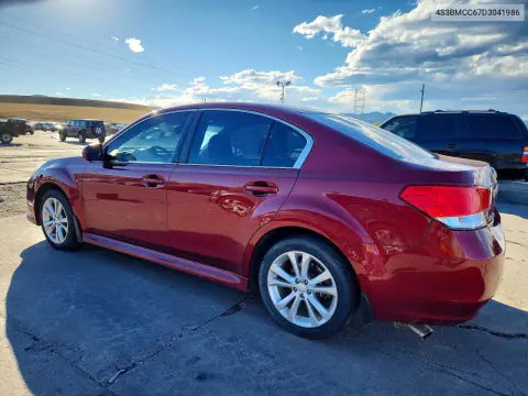 2013 Subaru Legacy 2.5I Premium VIN 4S3BMCC67D3041986 фото 2
