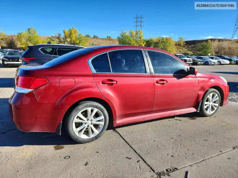 2013 Subaru Legacy 2.5I Premium VIN 4S3BMCC67D3041986 фото 3