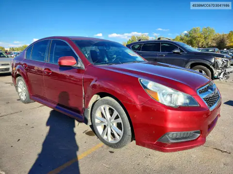 2013 Subaru Legacy 2.5I Premium VIN 4S3BMCC67D3041986 фото 4