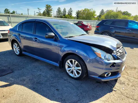 2014 Subaru Legacy 2.5I VIN 4S3BMBA69E3031653 фото 4