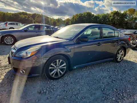 4S3BMBA63E3010569 — 2014 Subaru Legacy, Передняя часть, фото до ремонта