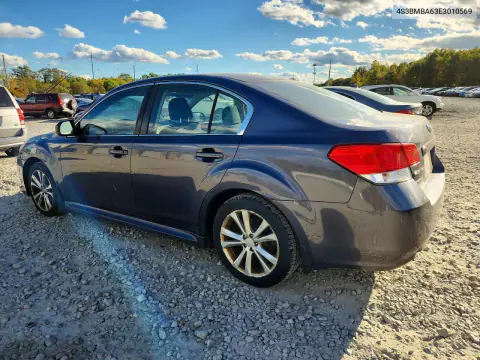 2014 Subaru Legacy 2.5I VIN 4S3BMBA63E3010569 фото 2