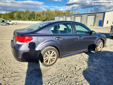 2014 Subaru Legacy 2.5I VIN 4S3BMBA63E3010569 фото 3