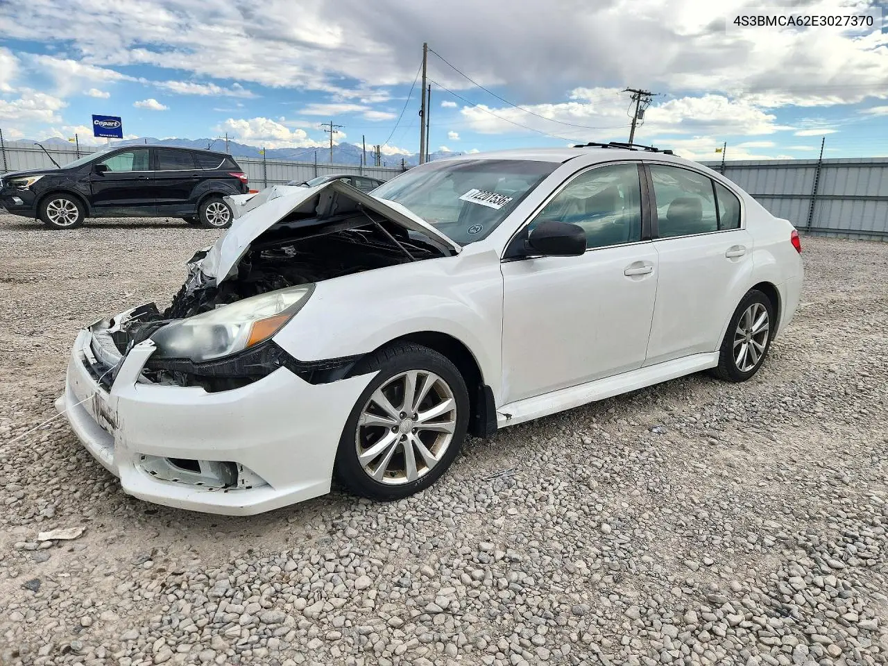 2014 Subaru Legacy 2.5I VIN 4S3BMCA62E3027370 фото 1