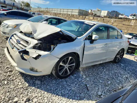 4S3BNAL61F3074809 — 2015 Subaru Legacy, Передняя часть, фото до ремонта