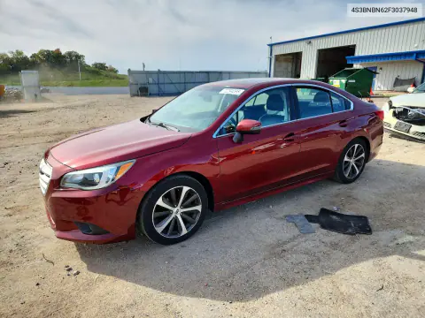 2015 Subaru Legacy 2.5I Limited VIN 4S3BNBN62F3037948 фото 1