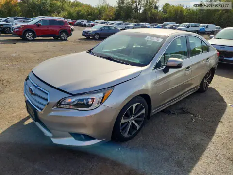 4S3BNAJ69F3073877 — 2015 Subaru Legacy, Задняя часть, фото до ремонта