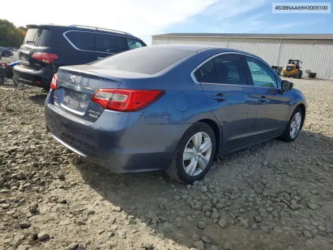 2017 Subaru Legacy 2.5I VIN 4S3BNAA69H3005100 фото 3