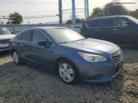 2017 Subaru Legacy 2.5I VIN 4S3BNAA69H3005100 фото 4