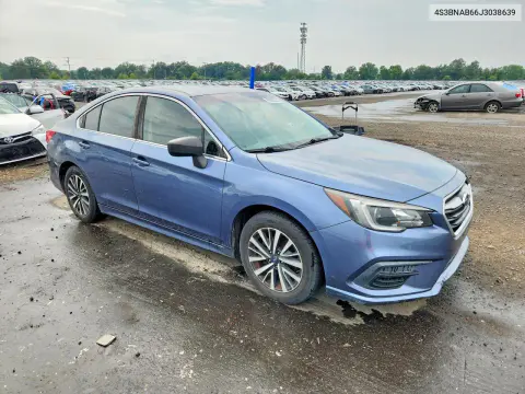 2018 Subaru Legacy 2.5I VIN 4S3BNAB66J3038639 фото 4