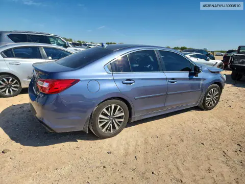 2018 Subaru Legacy 2.5I Premium VIN 4S3BNAF69J3003510 фото 3
