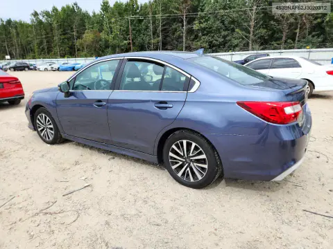 2018 Subaru Legacy 2.5I Premium VIN 4S3BNAF62J3020312 фото 2