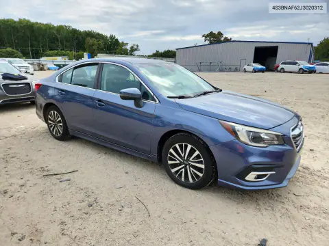 2018 Subaru Legacy 2.5I Premium VIN 4S3BNAF62J3020312 фото 4