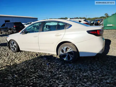2020 Subaru Legacy VIN 4S3BWAB66L3014213 фото 2