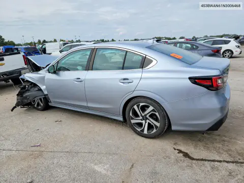 2022 Subaru Legacy Limited VIN 4S3BWAN61N3006468 фото 2