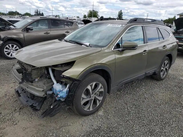 4S4BTANC2L3167757 — 2020 Subaru Outback Limited, Передняя часть (Front End), фото до ремонта