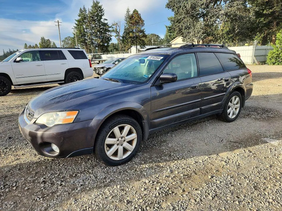 2007 SUBARU OUTBACK VIN 4S4BP62C377336575 фото 1