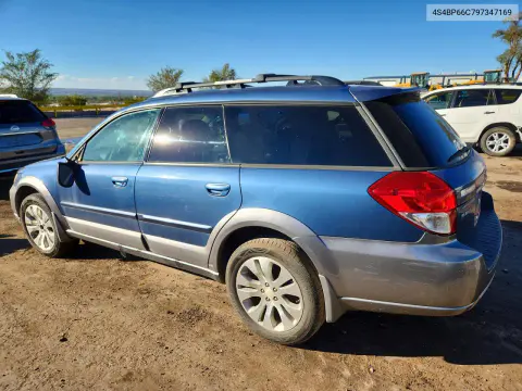 2009 Subaru Outback VIN 4S4BP66C797347169 фото 2