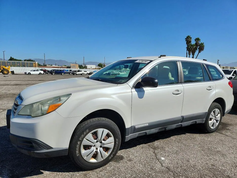2010 SUBARU OUTBACK VIN 4S4BRBAC5A3347516 фото 1
