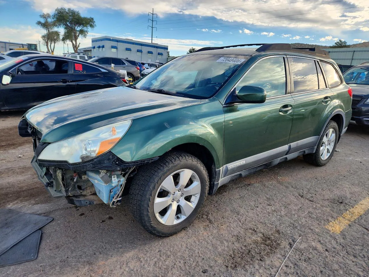 2010 Subaru Outback 3.6R Limited VIN 4S4BREKC7A2314670 фото 1