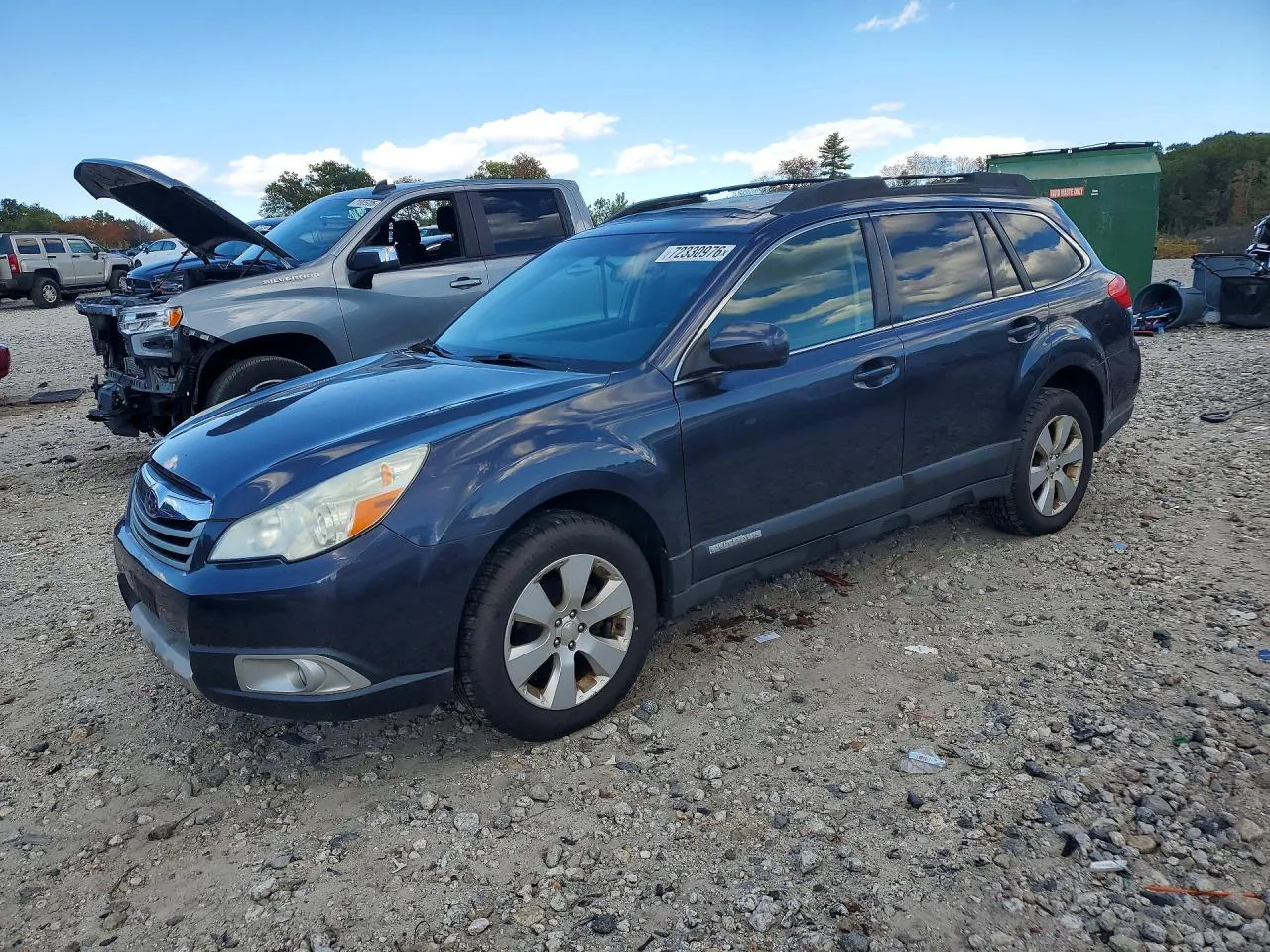 2010 Subaru Outback 2.5I Limited VIN 4S4BRBJC1A3337646 фото 1