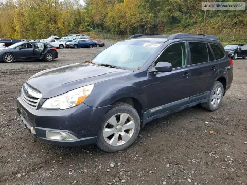 4S4BRBBC8A3328828 — 2010 Subaru Outback, Мелкие вмятины и царапины, фото до ремонта