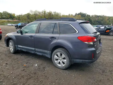 2010 Subaru Outback 2.5I Premium VIN 4S4BRBBC8A3328828 фото 2
