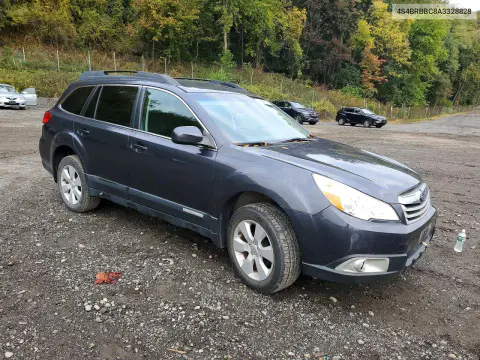 2010 Subaru Outback 2.5I Premium VIN 4S4BRBBC8A3328828 фото 4