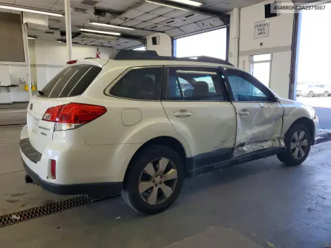 2010 Subaru Outback 3.6R Limited VIN 4S4BRDKC3A2375007 фото 3