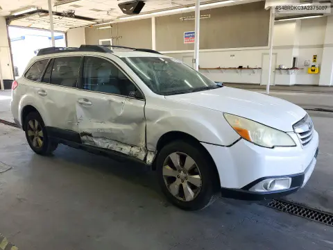 2010 Subaru Outback 3.6R Limited VIN 4S4BRDKC3A2375007 фото 4