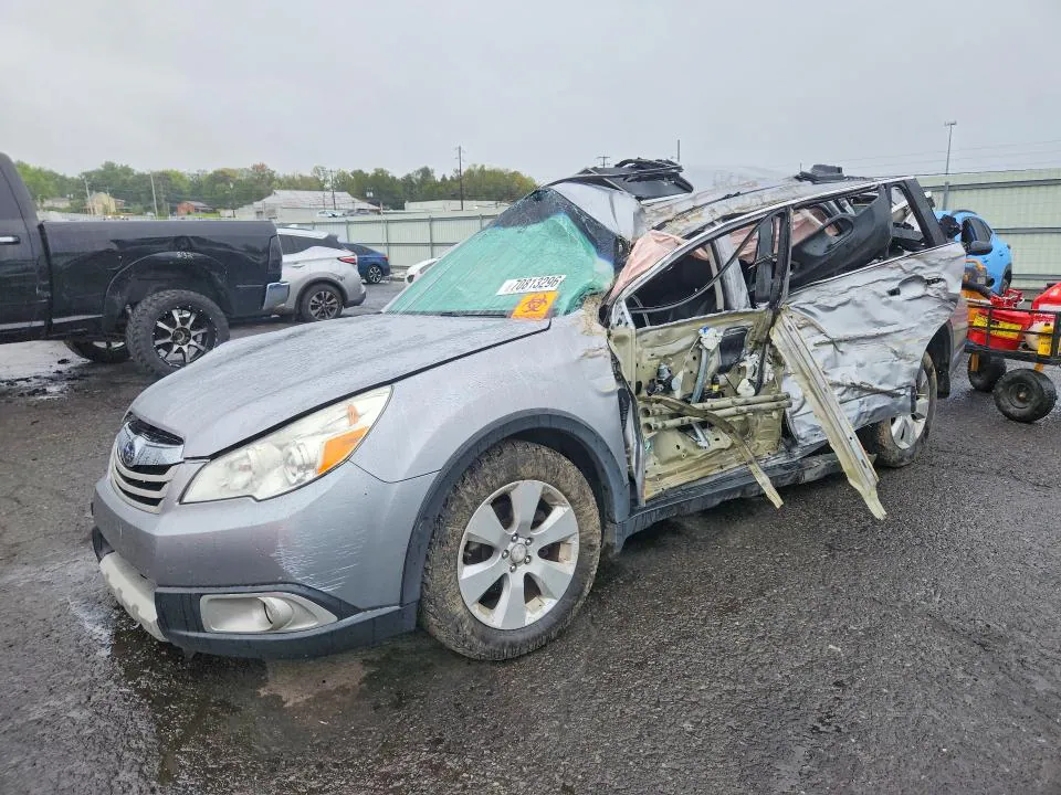 2011 SUBARU OUTBACK VIN 4S4BRBKC6B3387796 фото 1