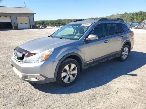 4S4BRBLC0B3442726 — 2011 Subaru Outback, Передняя часть, фото до ремонта