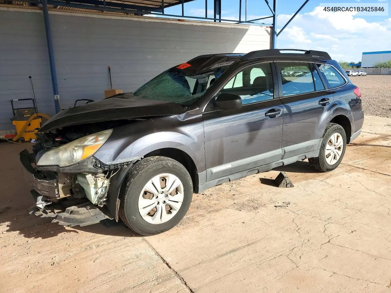 2011 Subaru Outback 2.5I VIN 4S4BRCAC1B3425846 фото 1