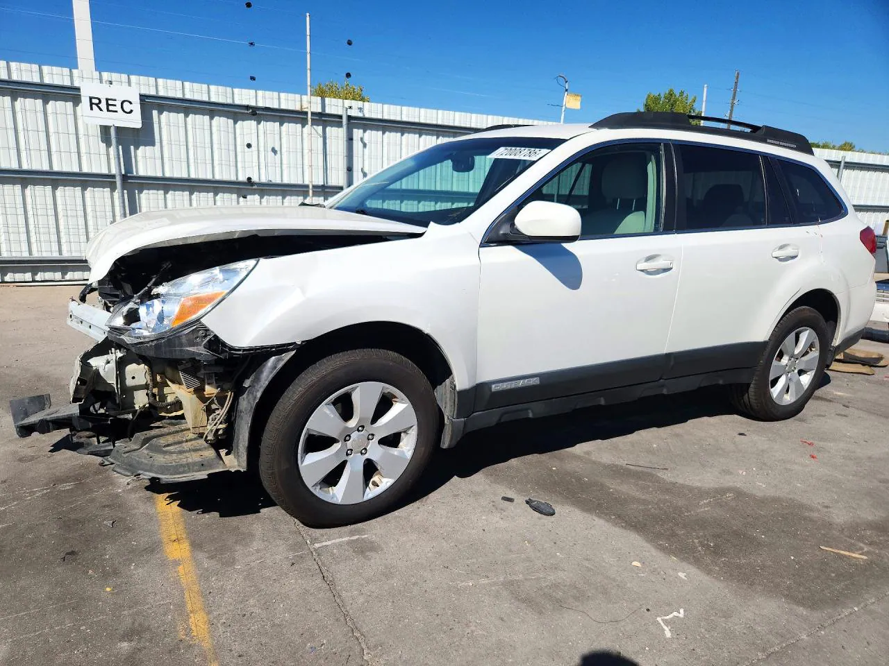 2011 Subaru Outback 2.5I Premium VIN 4S4BRBCC7B3419251 фото 1