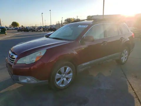 4S4BRBKC7B3382008 — 2011 Subaru Outback, Передняя часть, фото до ремонта