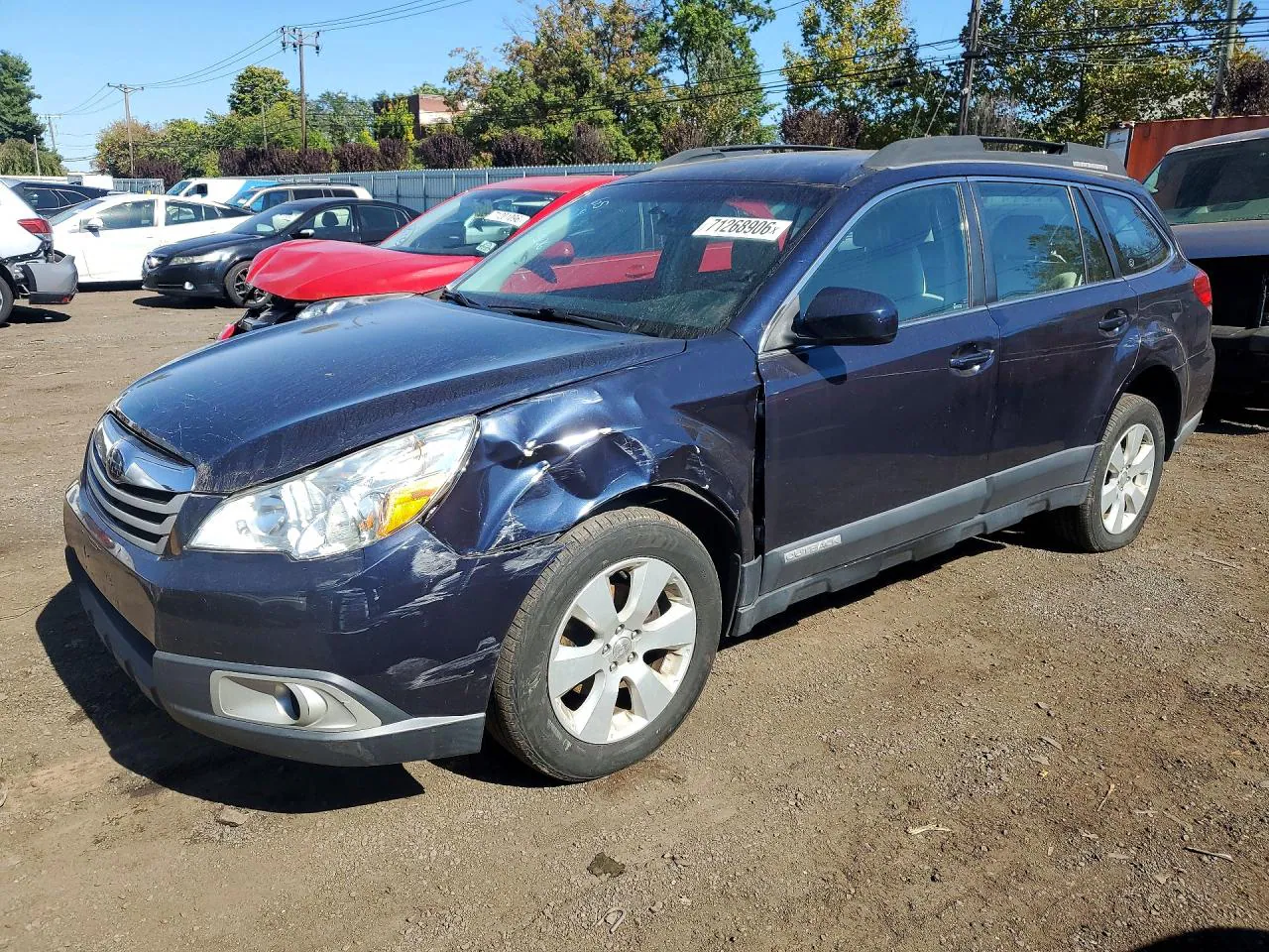 2012 Subaru Outback 2.5I VIN 4S4BRBAC1C3285387 фото 1
