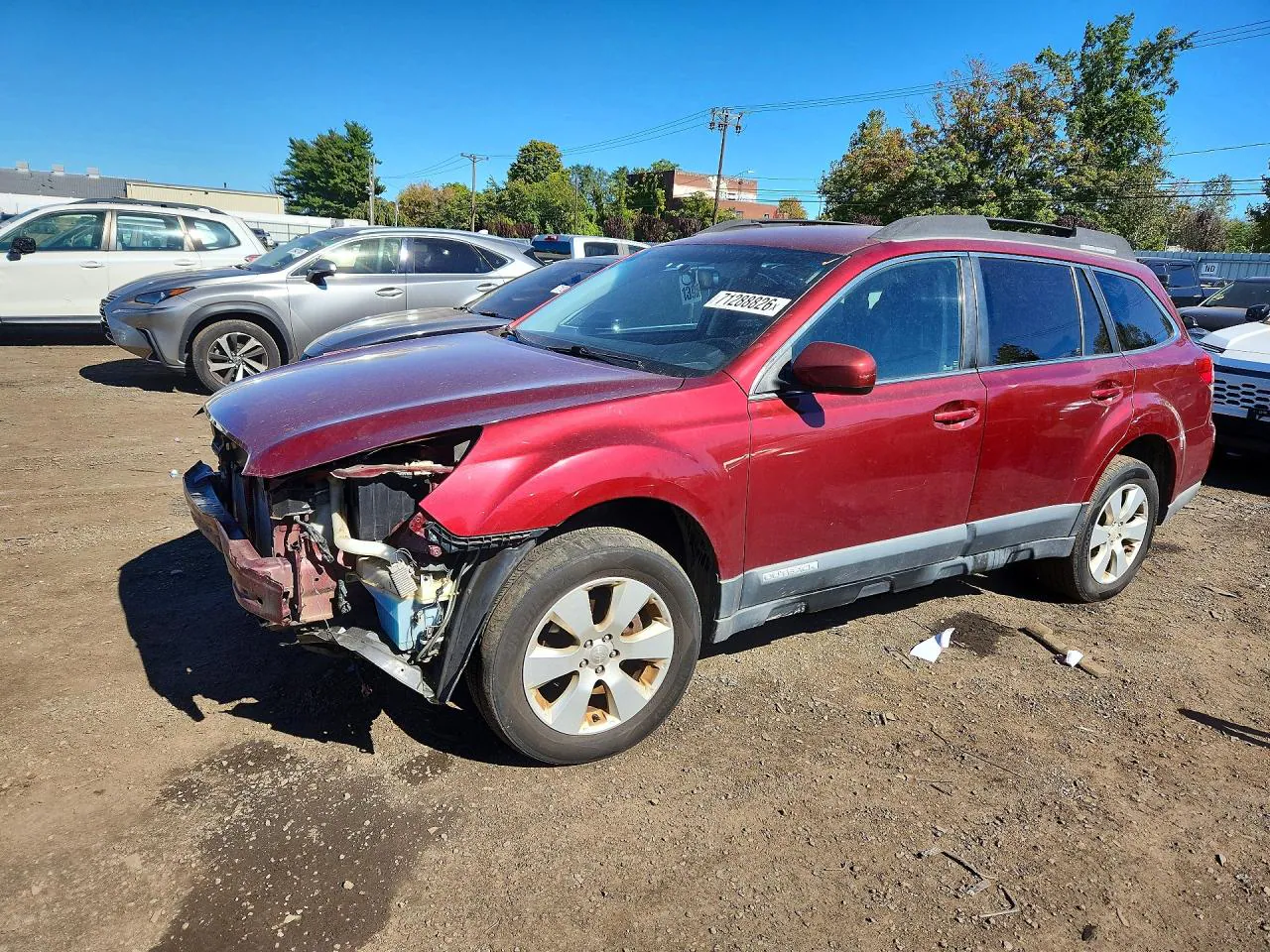 2012 Subaru Outback 2.5I Premium VIN 4S4BRBCC0C3273552 фото 1