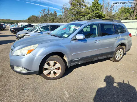 4S4BRBCC5C3272798 — 2012 Subaru Outback, Сторона, фото до ремонта