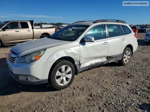 2012 Subaru Outback 2.5I VIN 4S4BRCAC9C3280685 фото 1