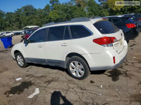 4S4BRCKC3C3276078 — 2012 Subaru Outback, фото 2 с аукциона Copart 16.10.2026, Передняя часть