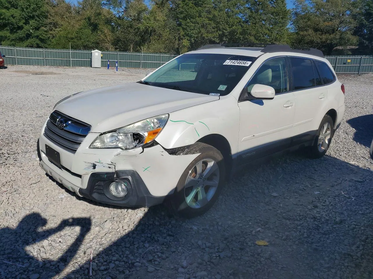 2013 Subaru Outback 3.6R Limited VIN 4S4BRDKC7D2206015 фото 1