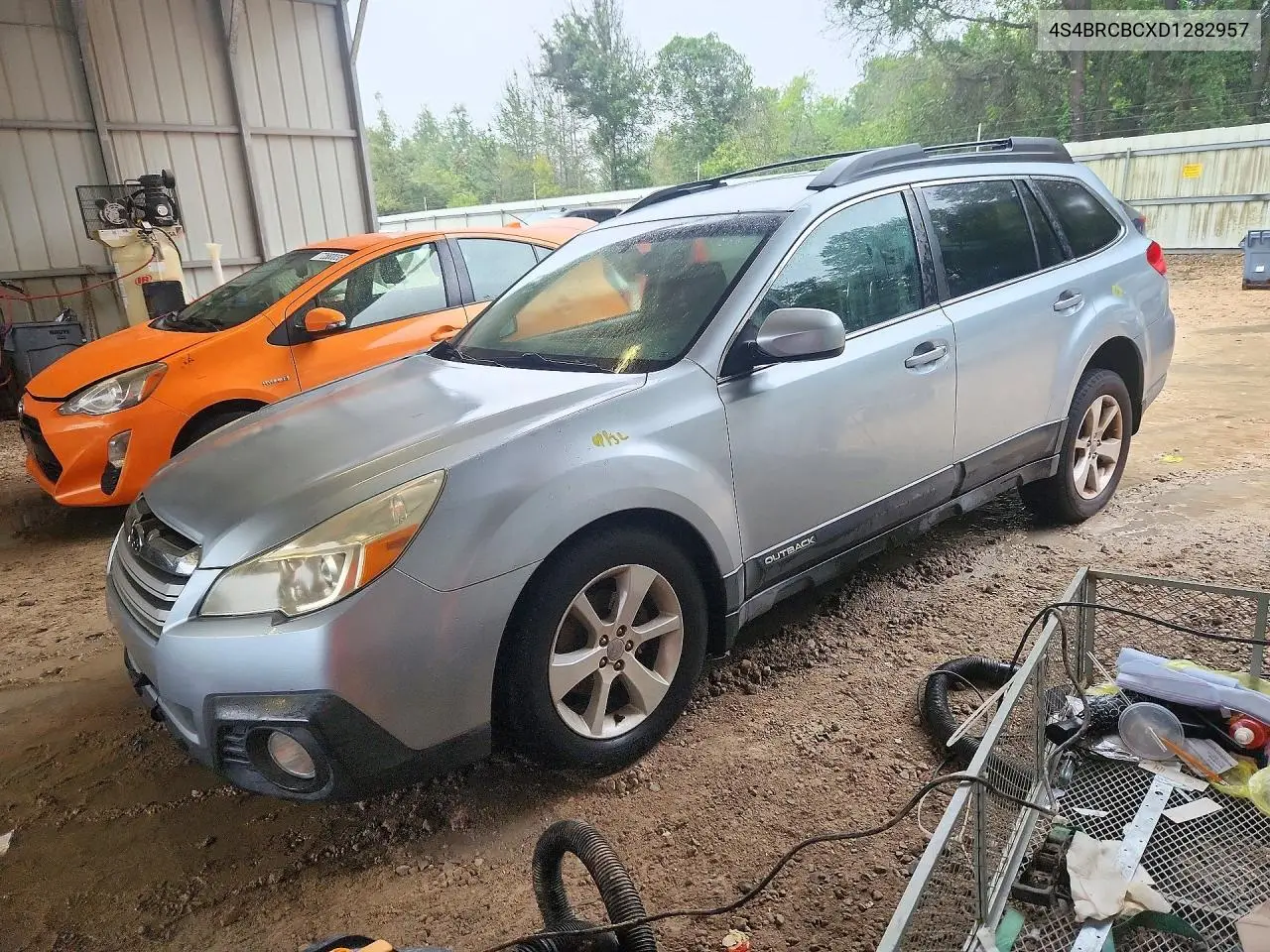 2013 Subaru Outback 2.5I Premium VIN 4S4BRCBCXD1282957 фото 1