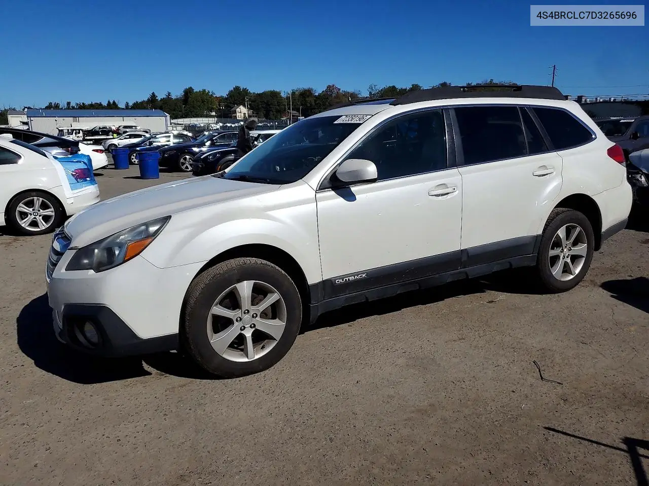 2013 Subaru Outback 2.5I Limited VIN 4S4BRCLC7D3265696 фото 1