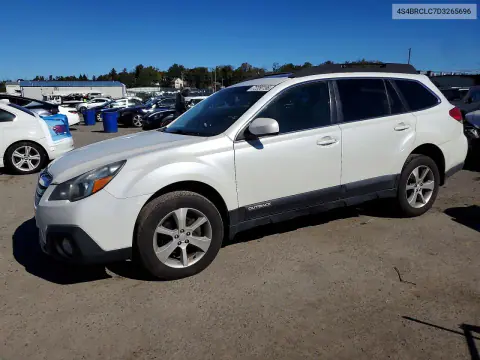 2013 Subaru Outback 2.5I Limited VIN 4S4BRCLC7D3265696 фото 1